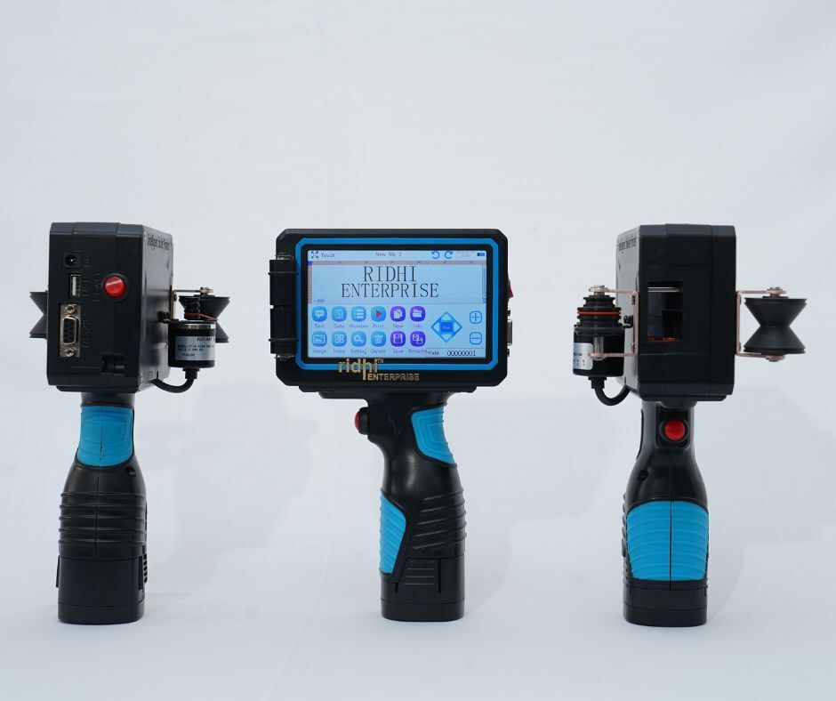 Ridhi Batch Coding Machine - 300 Dpi Resolution, Max Print Height 12.7mm, Usb & Ethernet Connectivity, Touchscreen Interface, Compact & Portable Design For Industrial Printing
