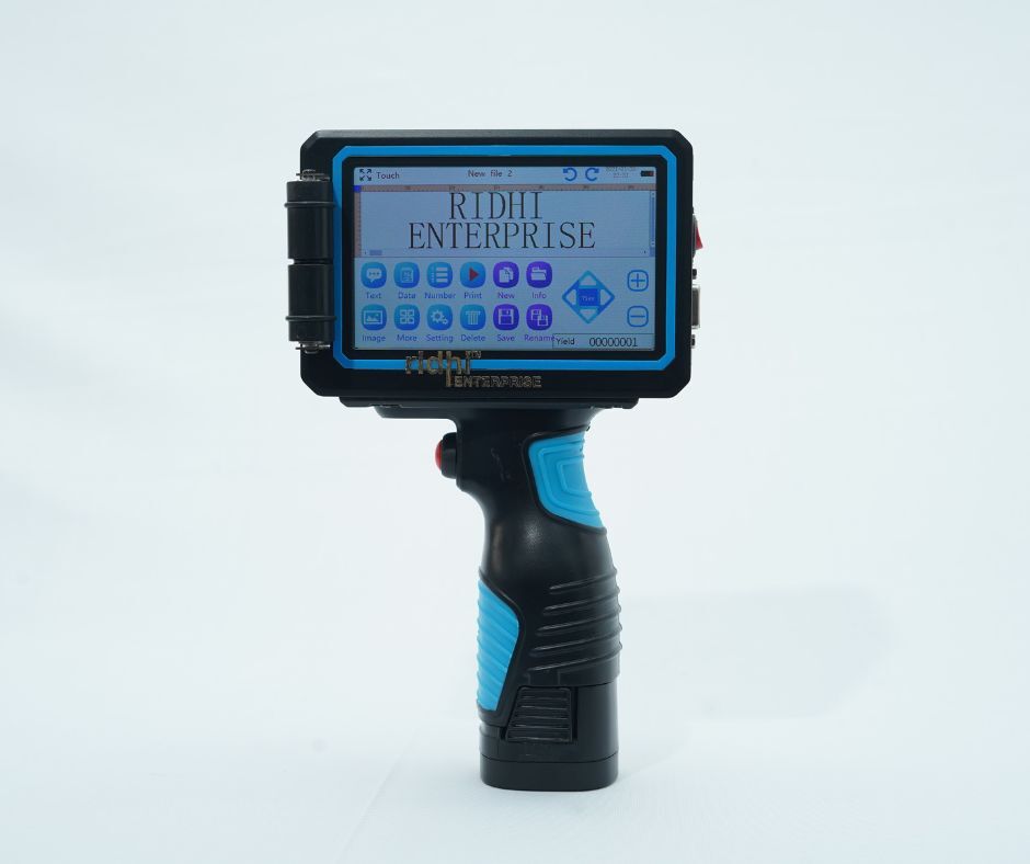 Ridhi Batch Coding Machine - 300 Dpi Resolution, Max Print Height 12.7mm, Usb & Ethernet Connectivity, Touchscreen Interface, Compact & Portable Design For Industrial Printing