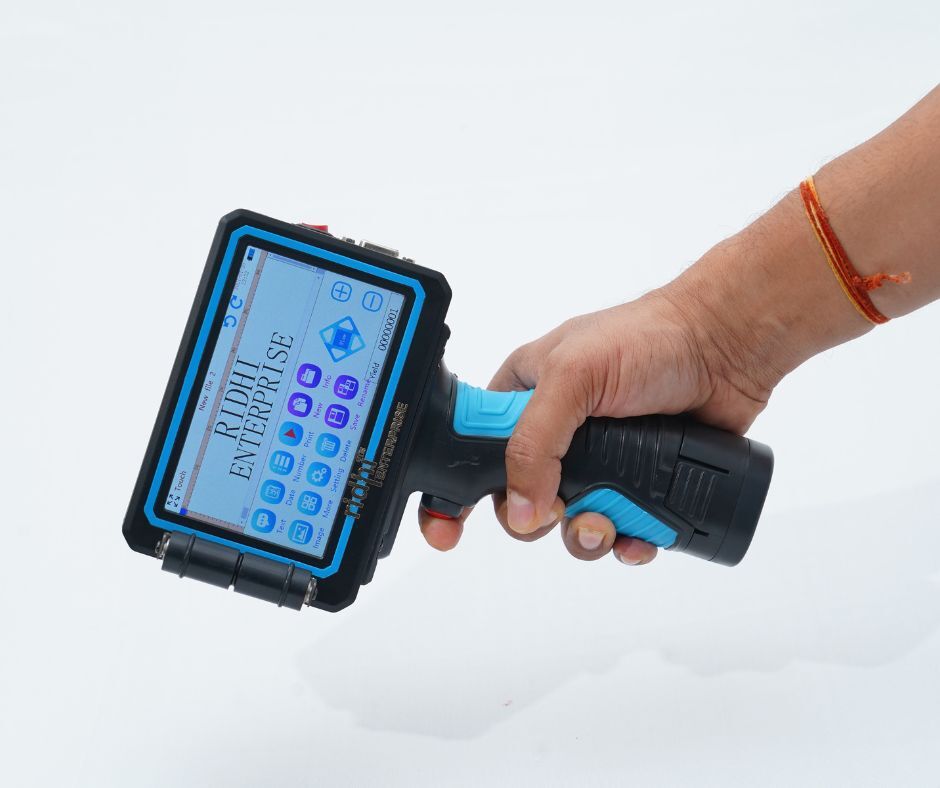 Ridhi Batch Coding Machine - 300 Dpi Resolution, Max Print Height 12.7mm, Usb & Ethernet Connectivity, Touchscreen Interface, Compact & Portable Design For Industrial Printing