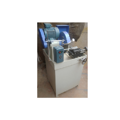 Rupson Rock & Concrete Cutting Machine - Steel Frame, 200 mm Deep Cut Capacity | Electric 440V, Manual Control, Water Cooling System, Diamond Embedded Cutter, 2100-2200 RPM