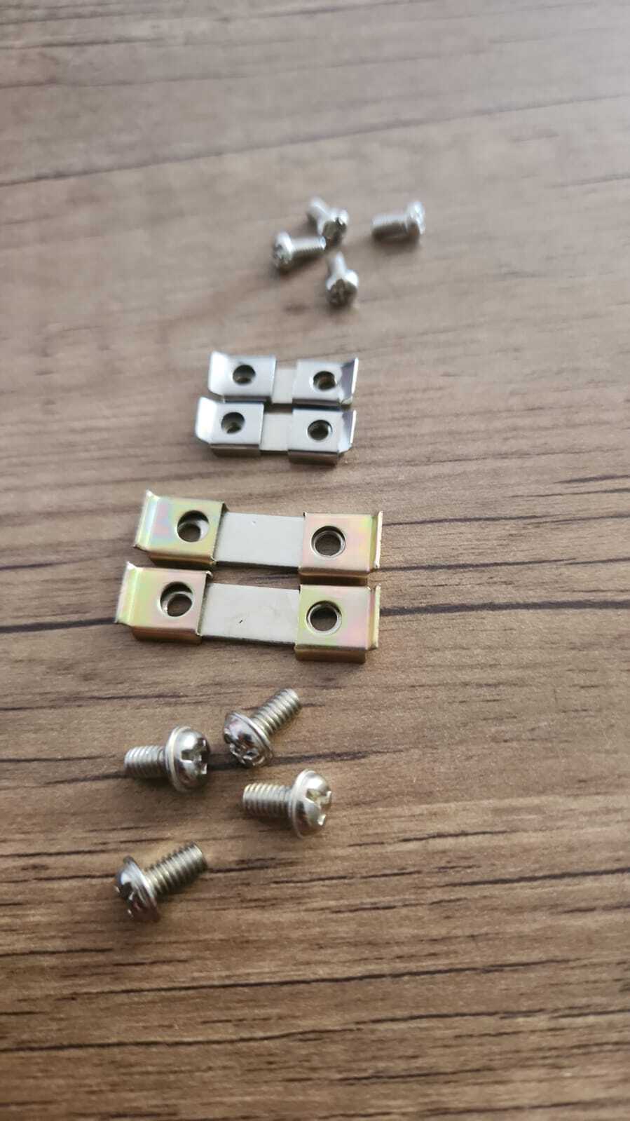 Open Connector Parts - Color: Silver