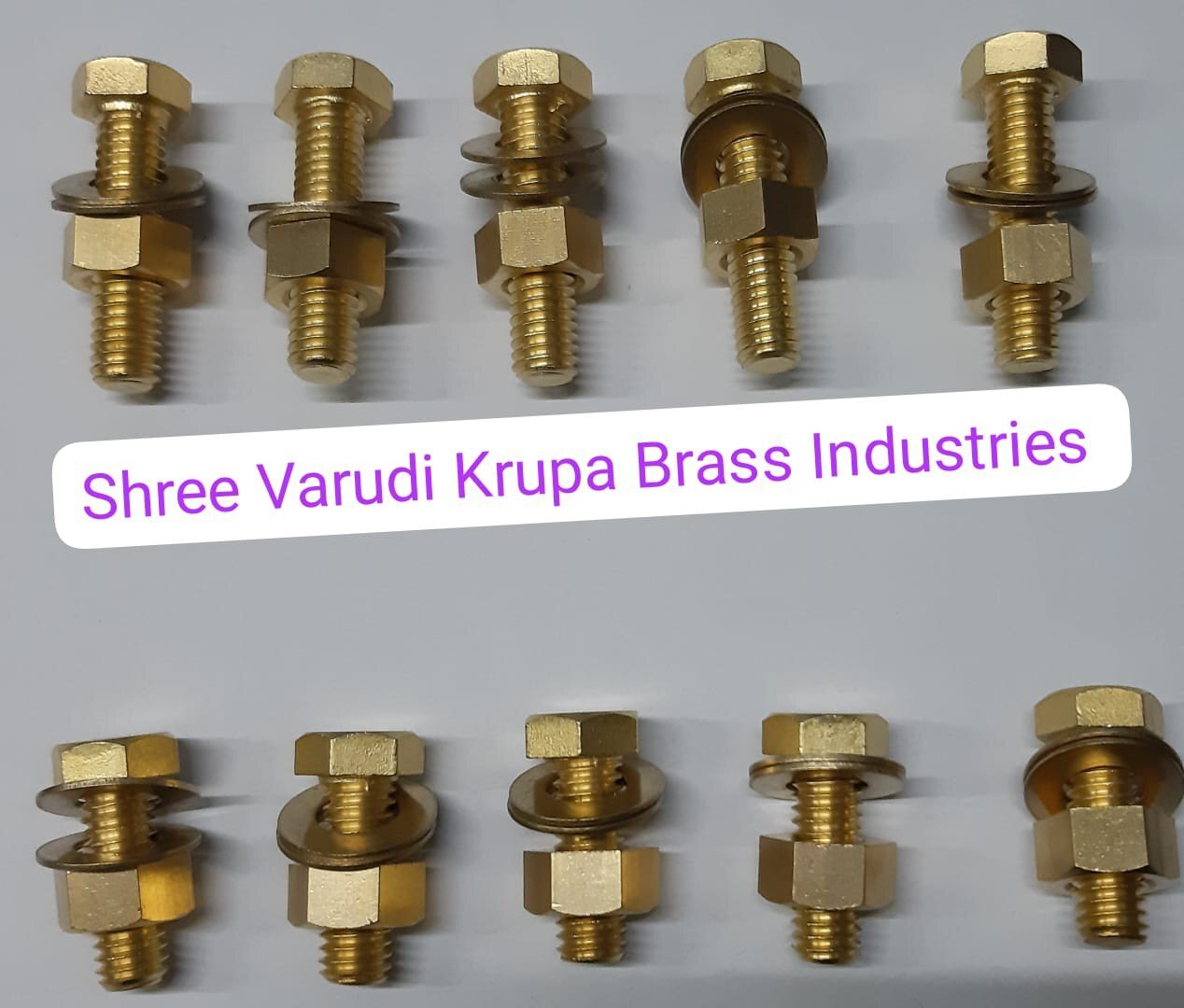 Brass Hex Bolts & Studs - Application: Fitting