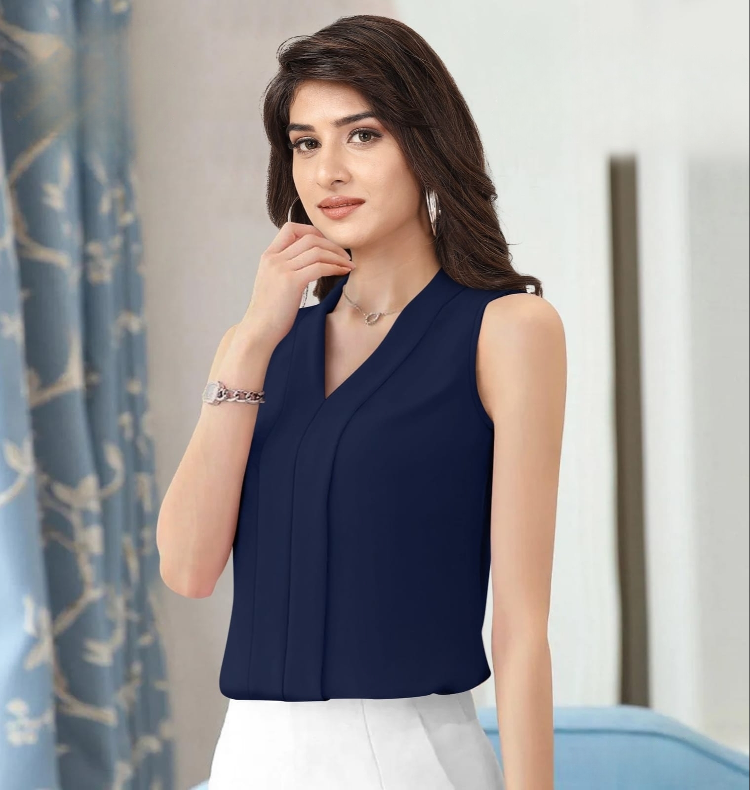 Ladies Plain Tops - Color: All