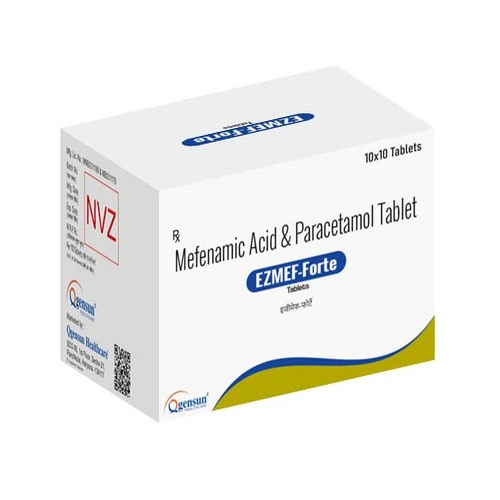 Mefenamic Acid And Paracetamol Tablets - Mefenamic Acid 500 mg, Paracetamol 325 mg | Pain Relief for Menstrual Cramps, Headaches, Toothaches, and Inflammation