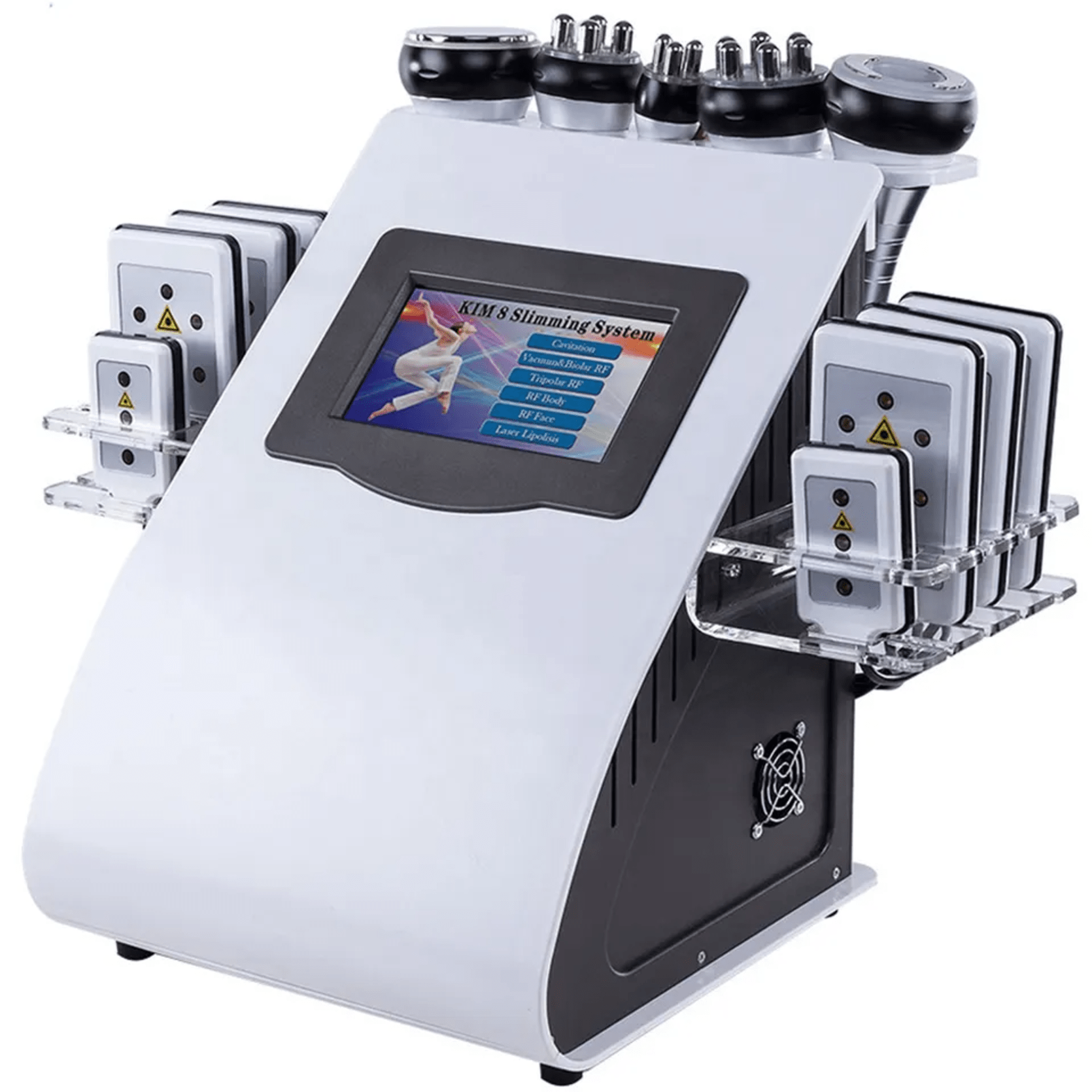 Biotronix 6 In 1 Cavitation Rf Slimming Machine - Portable, Touch Screen, 350w | Ultrasonic Fat Reduction, Body Shaping, Pain Relief, Non-surgical And Painless Treatment