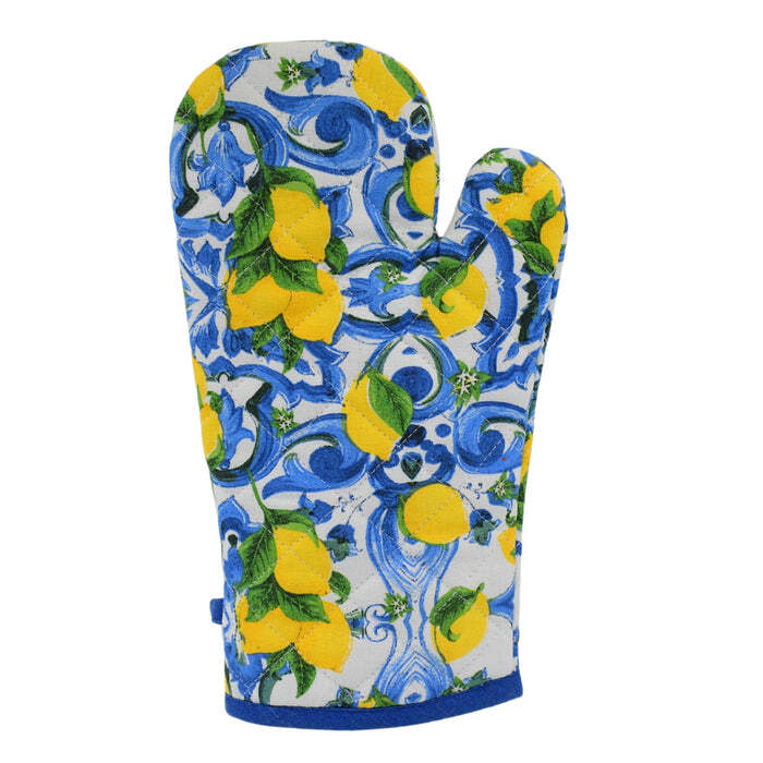 Lemon Oven Mitts Gloves