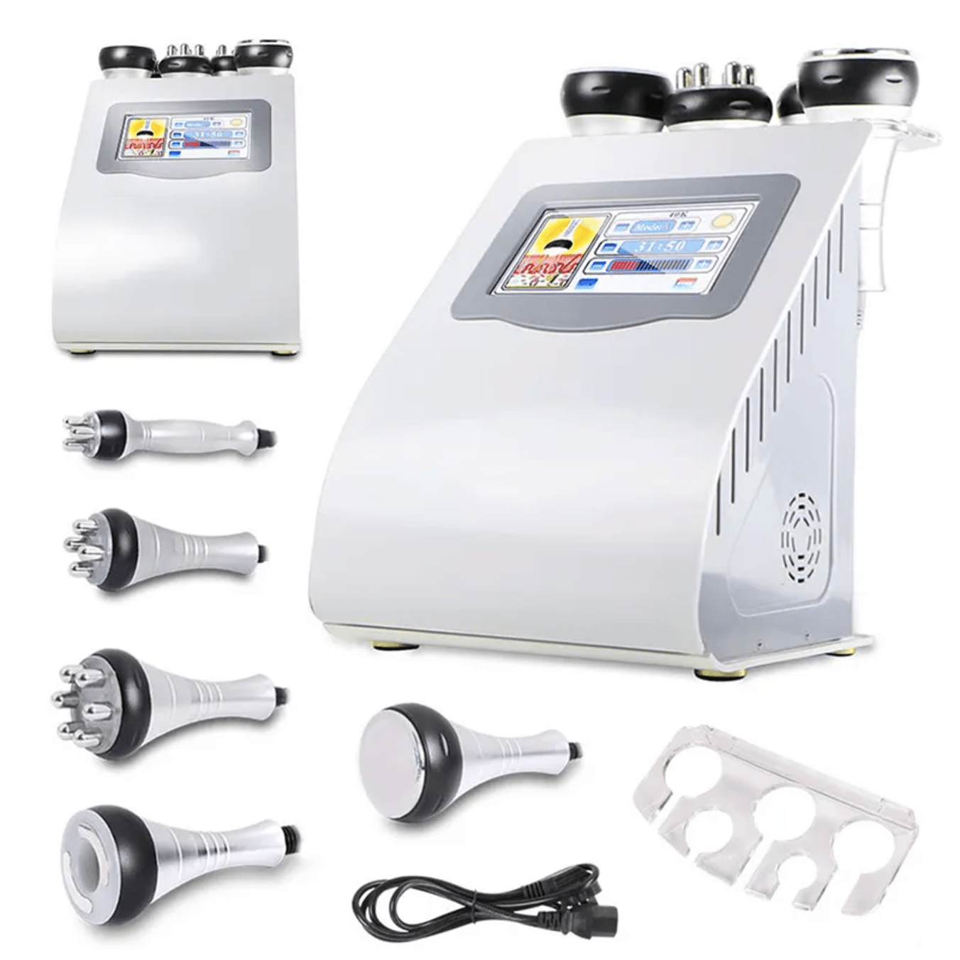 Biotronix 6 In 1 Cavitation Rf Slimming Machine - Portable, Touch Screen, 350w | Ultrasonic Fat Reduction, Body Shaping, Pain Relief, Non-surgical And Painless Treatment