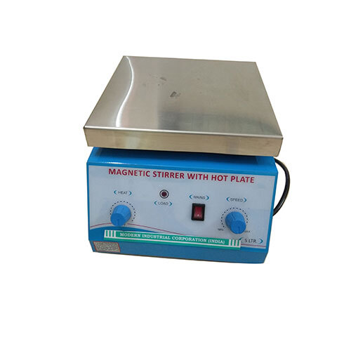 हॉट प्लेट के साथ मैग्नेटिक स्टिरर