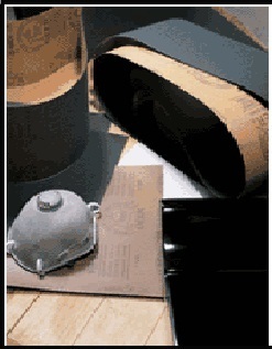 आघातकारी कागज की बैकिंग चादरें