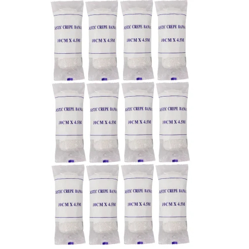 Cotton Gauze Roll 6 Ply - Color: White