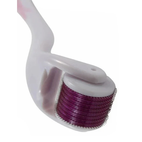 Hyper Derma Rollers - High-quality Plastic, Black & Purple | Stimulates Hair Follicles, Safe & Effective For Beard Growth