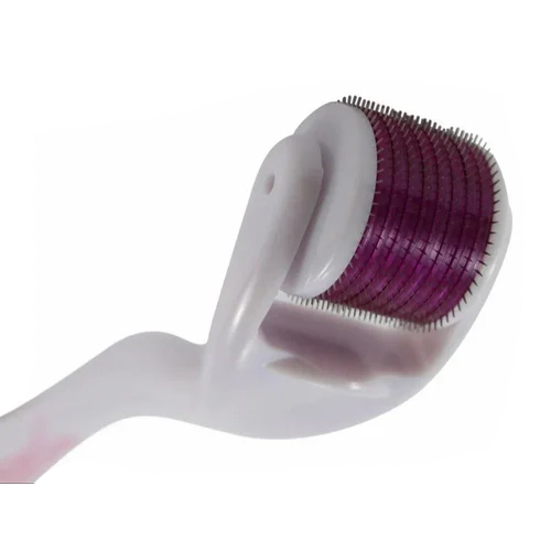 Hyper Derma Rollers - High-quality Plastic, Black & Purple | Stimulates Hair Follicles, Safe & Effective For Beard Growth