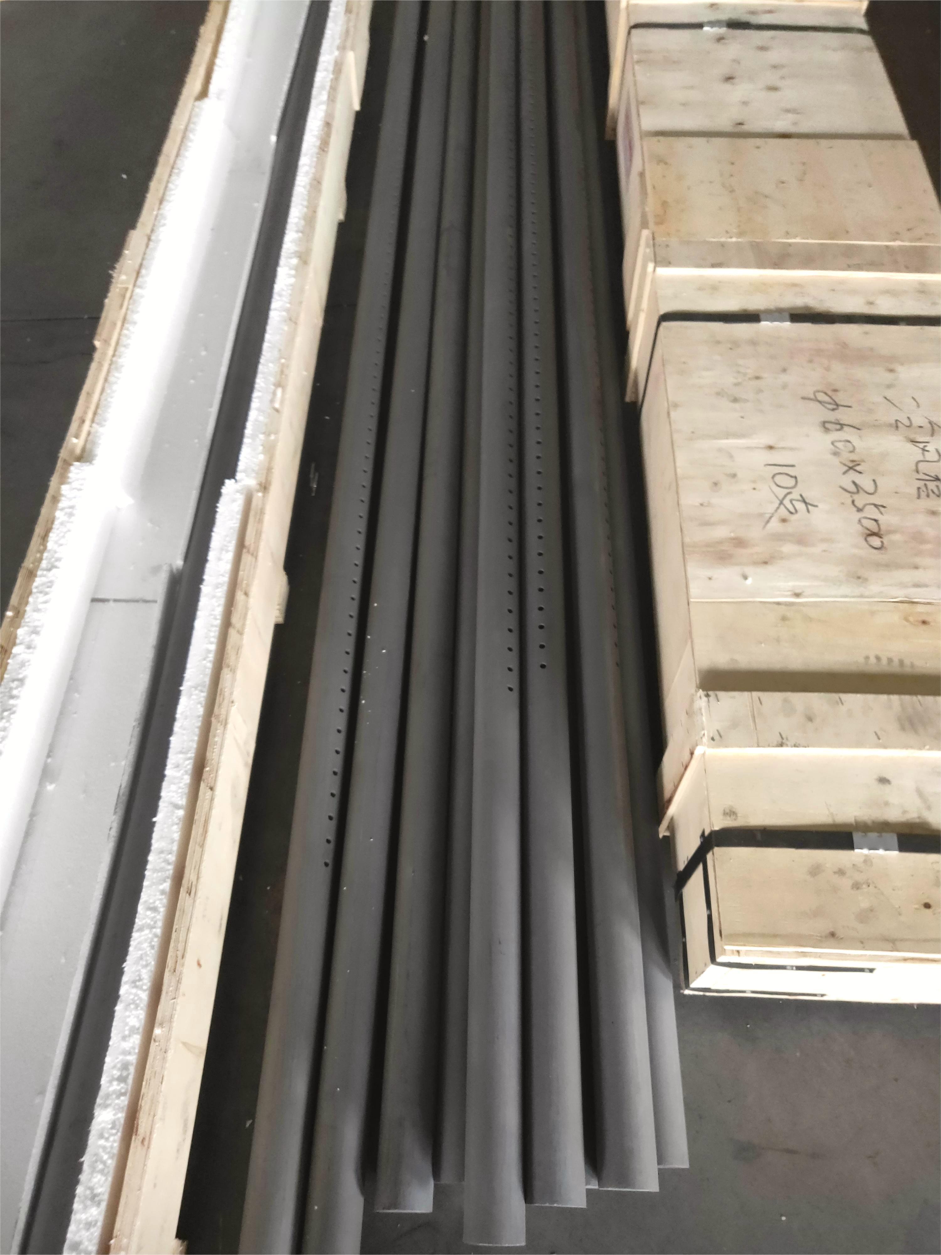 Silicon Carbide Sisic/ Rbsic Rollers - Color: Grey Black To Black.