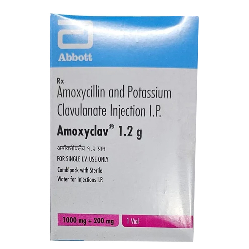 1.2 G Amoxycillin And Potassium Clavunate Injection Ip - Drug Type: General Medicines