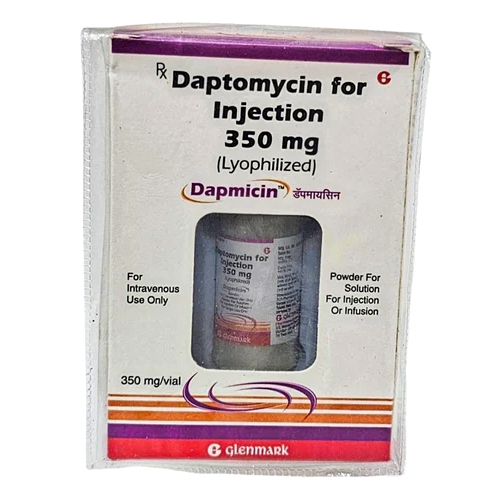 350 MGDaptomycin के लिए इंजेक्शन