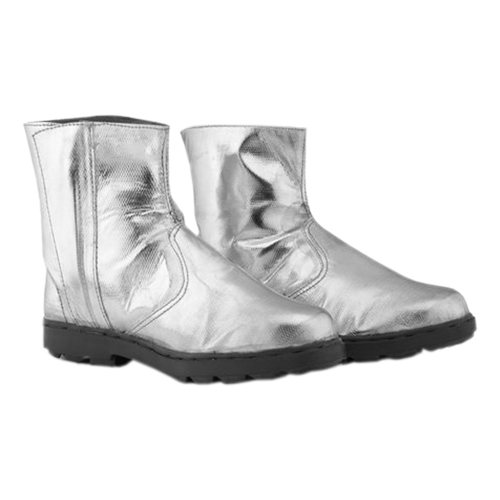 Aluminised Armaid Safety Shoes - Color: Silver