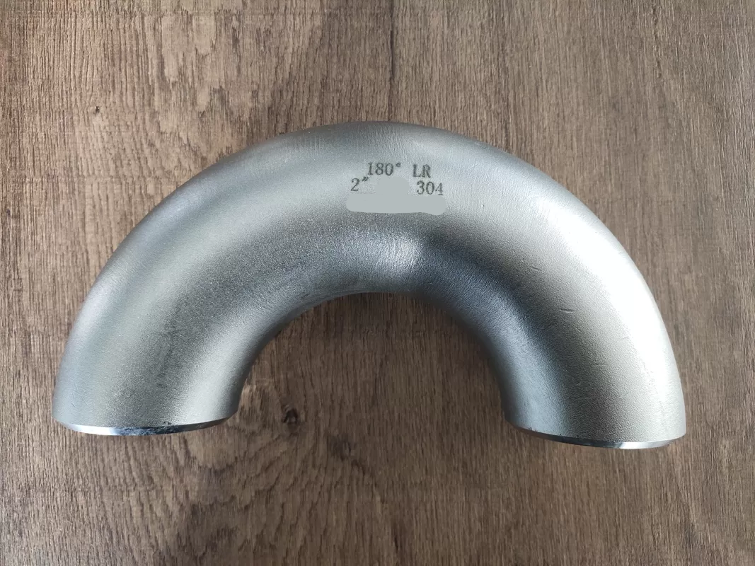 180 Degree Elbow - Stainless Steel, Dn15-dn1200 Size With Custom Radius Options | Ideal For Chemical Applications And Pipe Connections