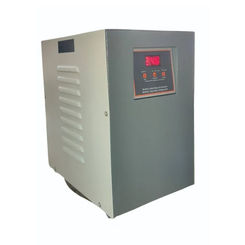 SA113 3 KVA एकल चरण सर्वो स्थिरीकरण यंत्र