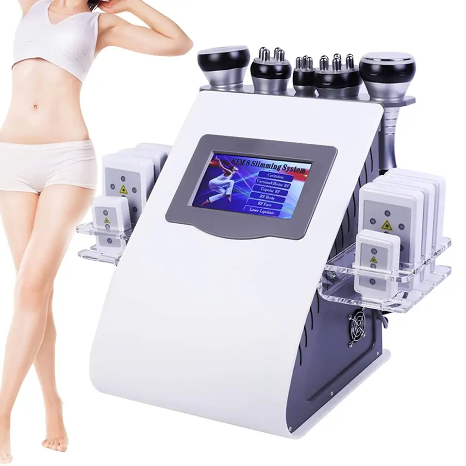 Cavitation Rf Slimming Equipment Lipo Laser And Rf Body Sculptor