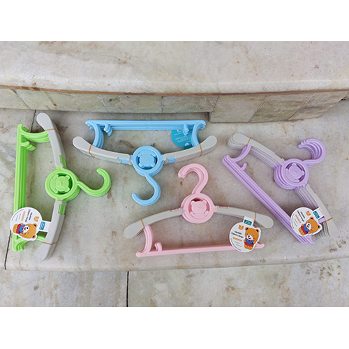 Multi Color Plastic Baby Hangers - Color: Multicolour
