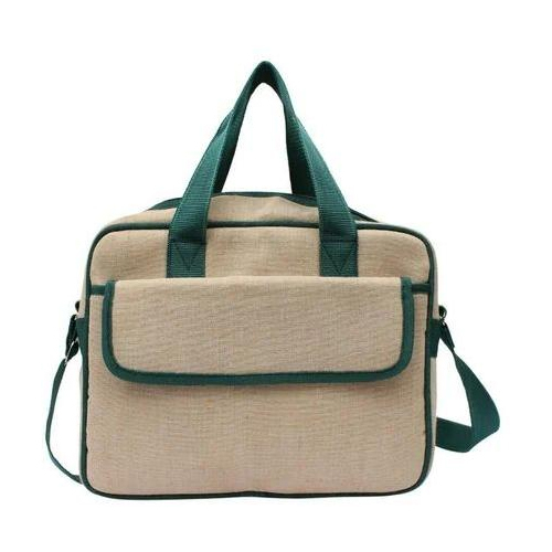 Jute Conference Bag - Jute Material, Various Sizes Available, Brown Color | High Quality, Eco-Friendly, Customizable Design Options