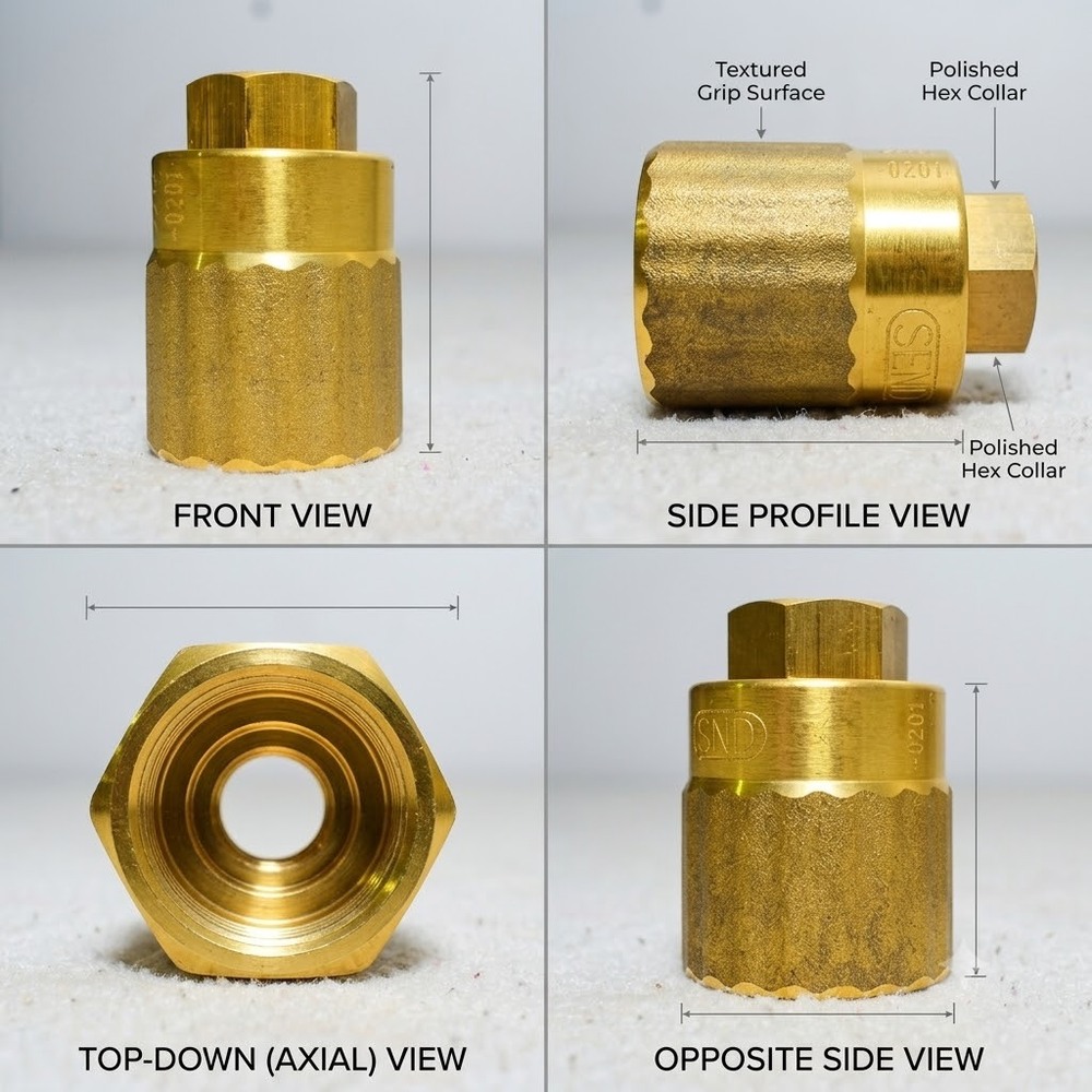 02_Lot Cylinder Manifold Adapter - Flow Rate: As Per Requirement