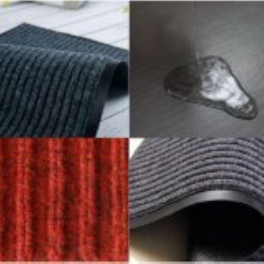 Factory Wholesale Double Stripe Carpet With Pvc Bottom Floor Carpet