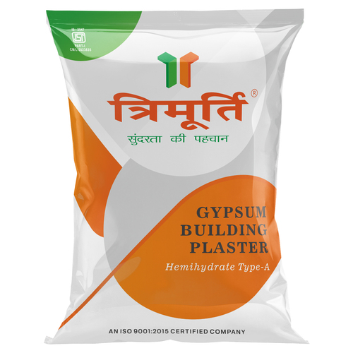 त्रिमूर्ति 1 किग्रा बिल्डिंग जिप्सम प्लास्टर