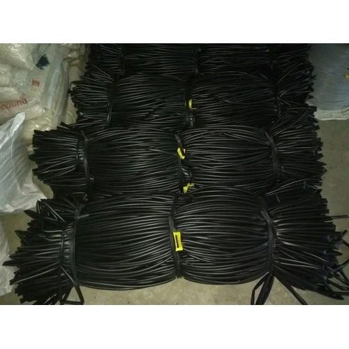 Black Round PVC Sleeve - High-Quality PVC Material, Standard Size, Black Color | Durable, Chemical & UV Resistant for Industrial Applications