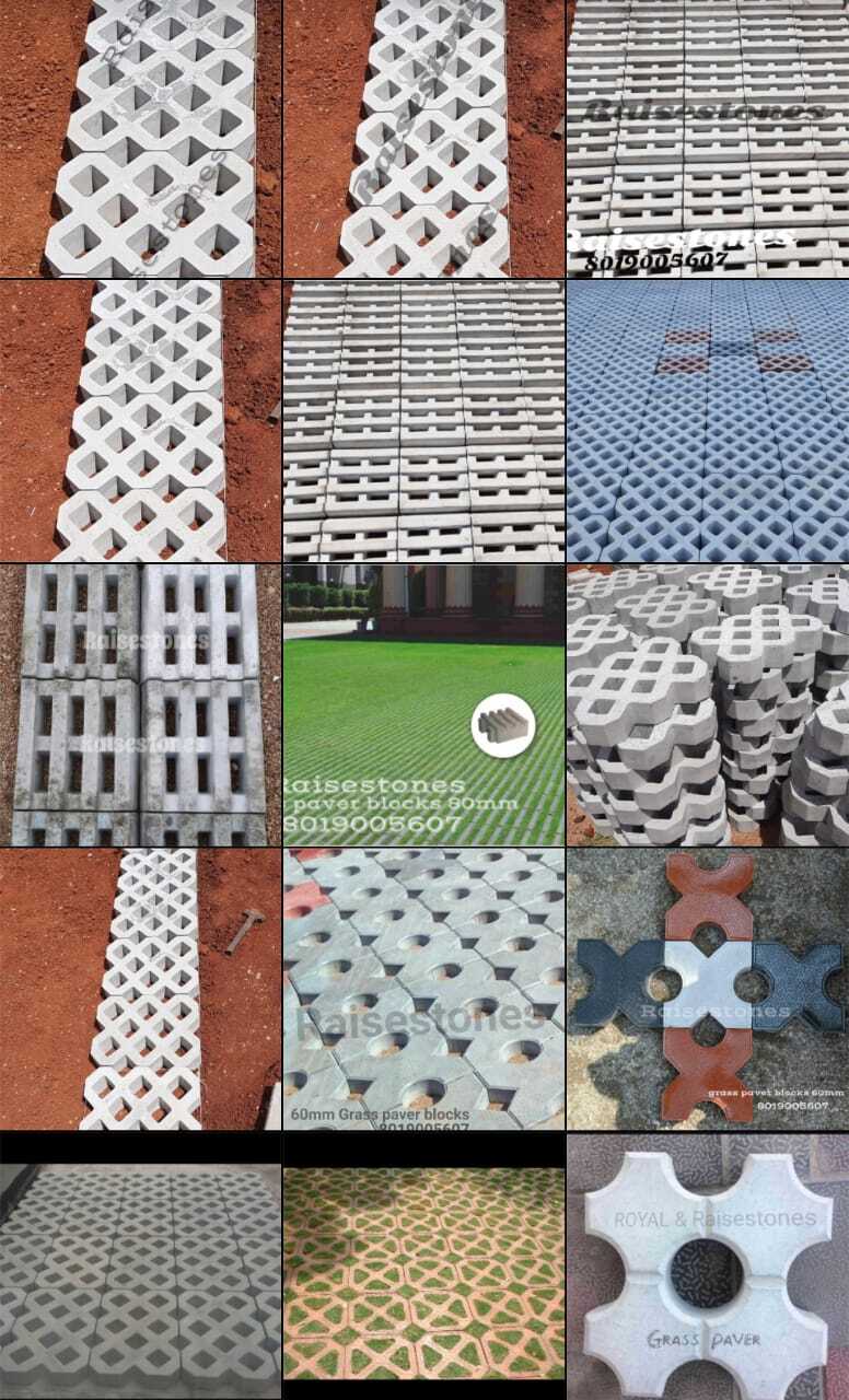 Grass Pavers 60 Mm - Color: White