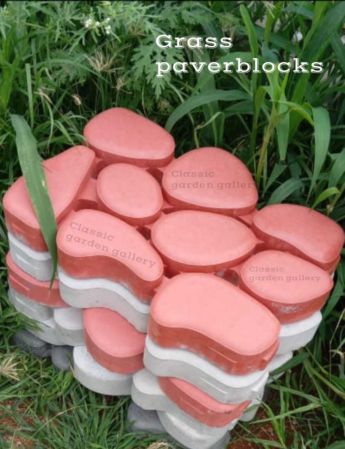 Grass Pavers 60 Mm - Color: White