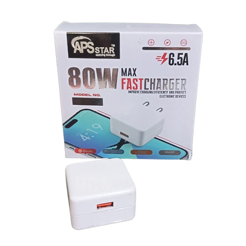 80w Fast Charger - Body Material: Plastic