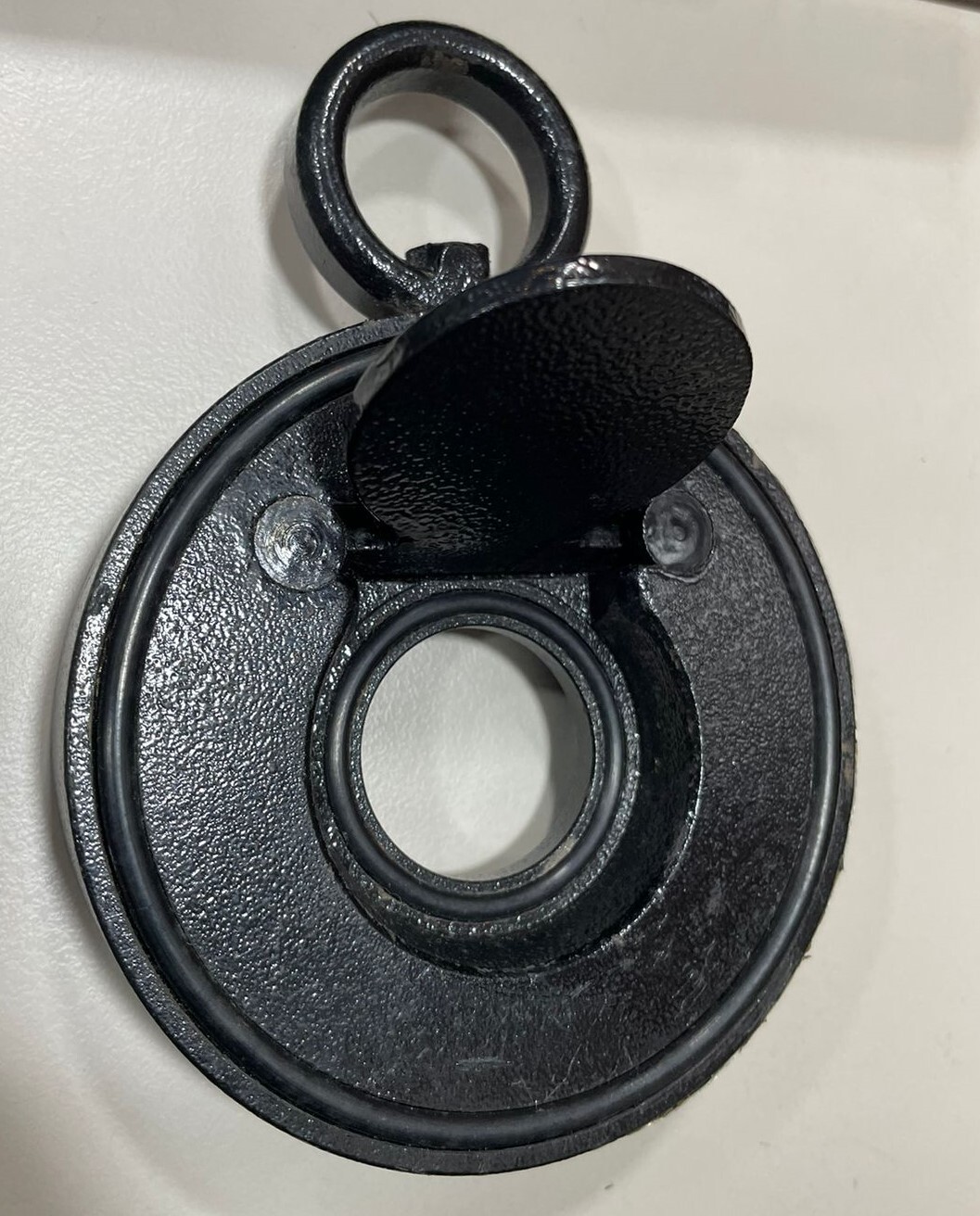 Wafer Check Valve - Cast Iron, 25mm Dia, Black | Pn1.6 Pressure Rating, Water Control, Air Media