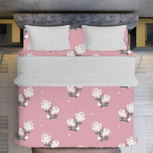 Royal King Size Double Bedsheet - Color: Multicolor