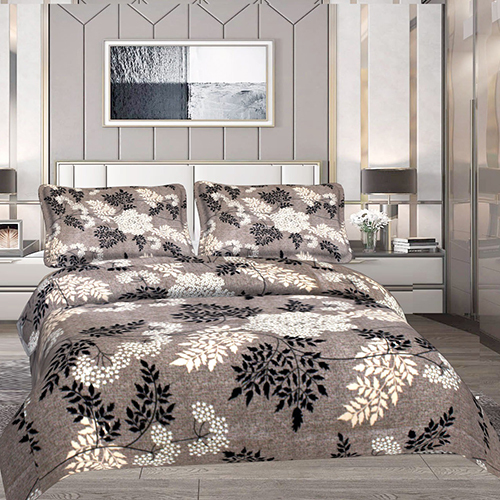 Printed Double Bed Bedsheet - Color: Multicolor