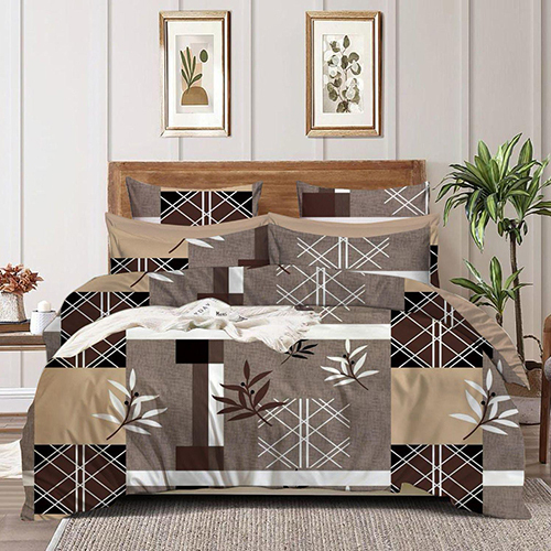 Orchid Double  Bedsheet - Color: Multicolor