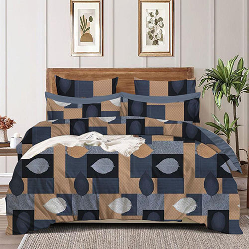 Orchid Double  Bedsheet - Color: Multicolor