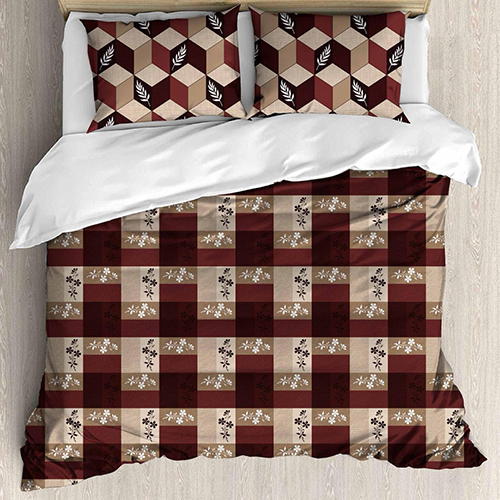 Comfort Cotton Double Bed Sheet - Color: Multicolor
