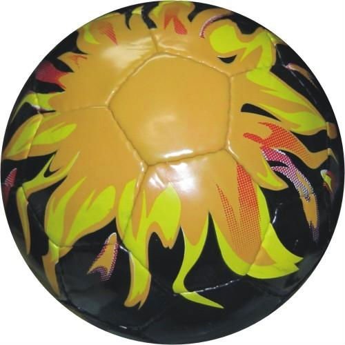 ब्लैक एंड येलो ट्रेनिंग स्पोर्ट्स सॉकरबॉल