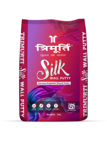 Trimurti 40 Kg Silk Wall Putty - Color: White