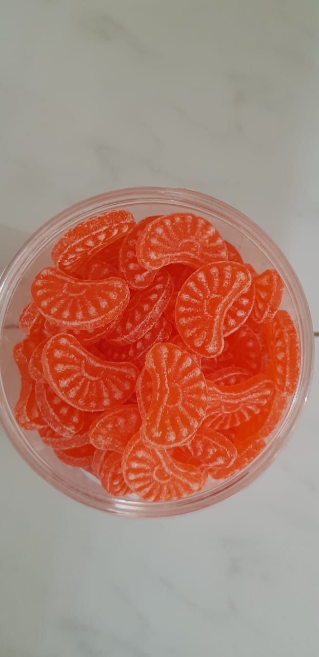 Orange Candy ( Sugar Candy) Shelf Life: 6 Mnth