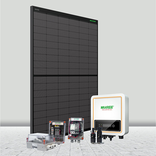 3 Kw 400wp Black Mono Perc Non Dcr On Grid Solar Kit - Material: Polycrystalline