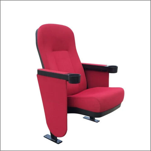 Tip-Up Auditorium Chair With Cup Holder - Manufacturer In India - Application: Theaters