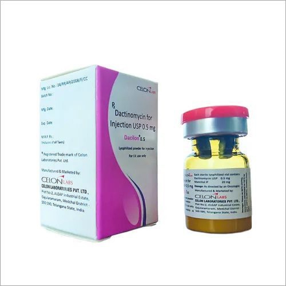 Dactinomycin Injection - Storage Instructions: 2a C To 8a C (36a F To 46a F).