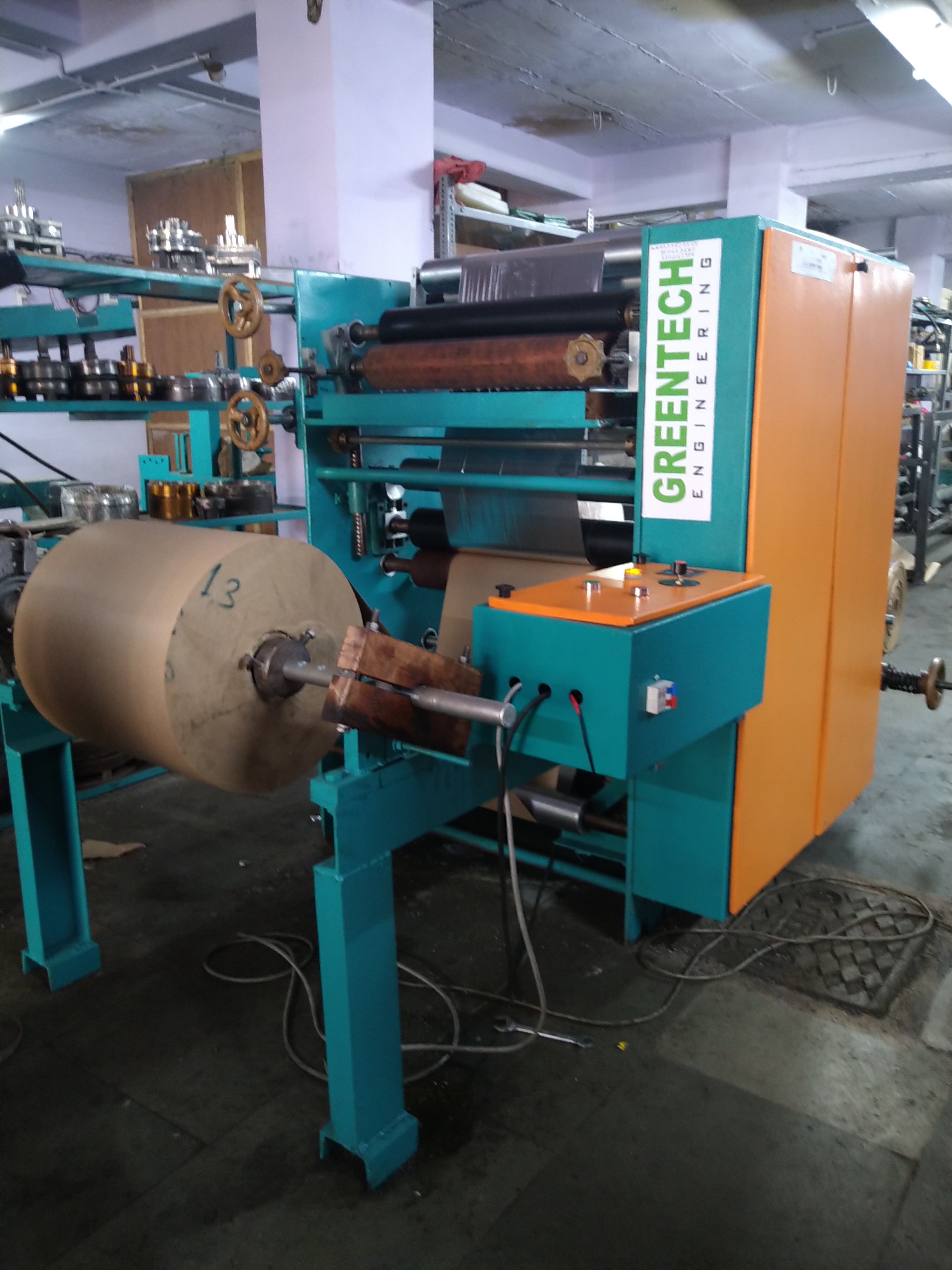 Paper Plate Lamination Machine And Slitting Machine - Automatic Grade: Automatic