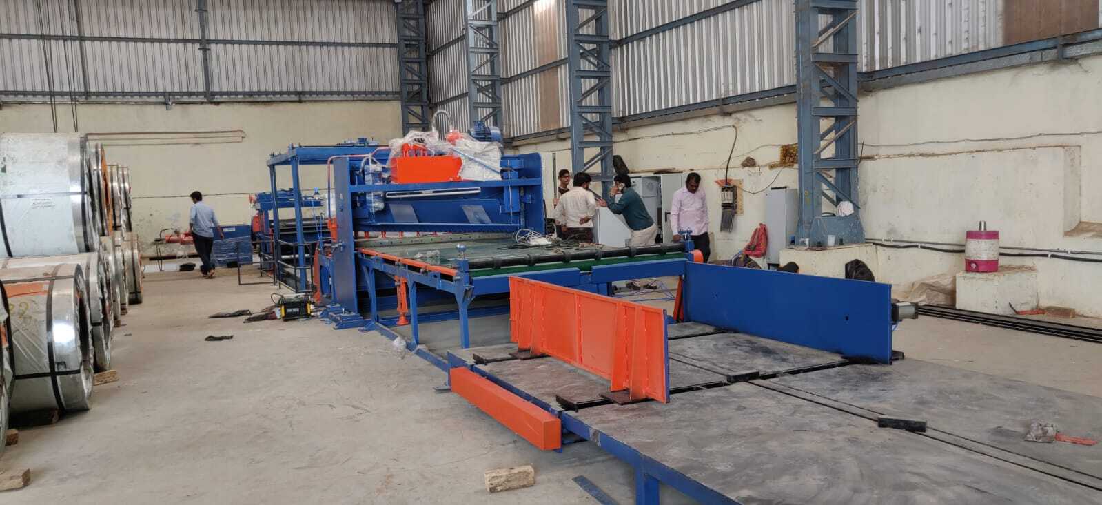 Ss Coil Cut To Length Line Machine - Color: Blue
