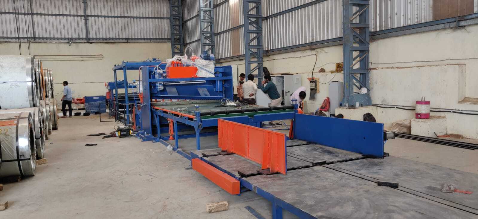 Ss Coil Cut To Length Line Machine - Color: Blue