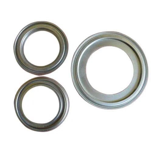 8 Inches Sheet Flange For Flap Wheel - Mild Steel, 8 Inch, Round Shape | Rigid Hardness, Hard Toughness for Industrial Precision Applications