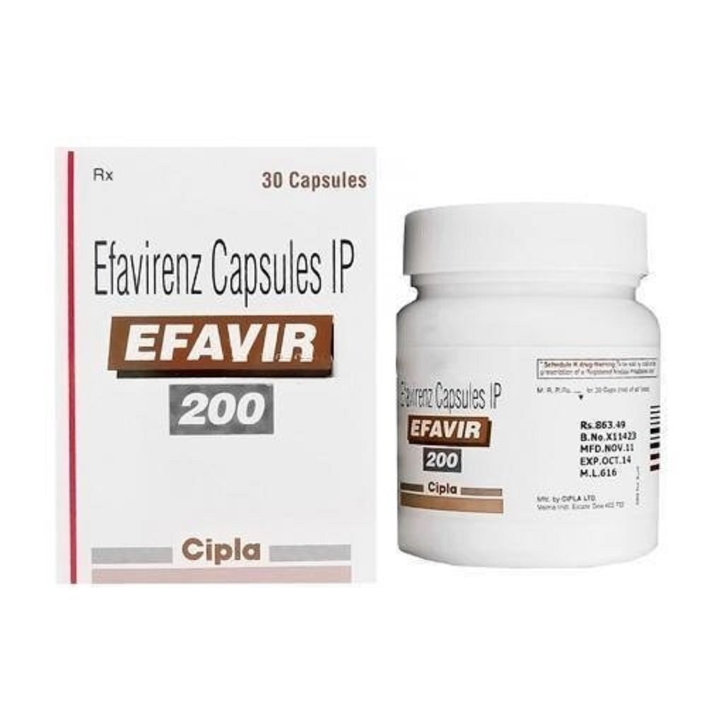 Efavir 200 Capsules - Cas No: 154598-52-4