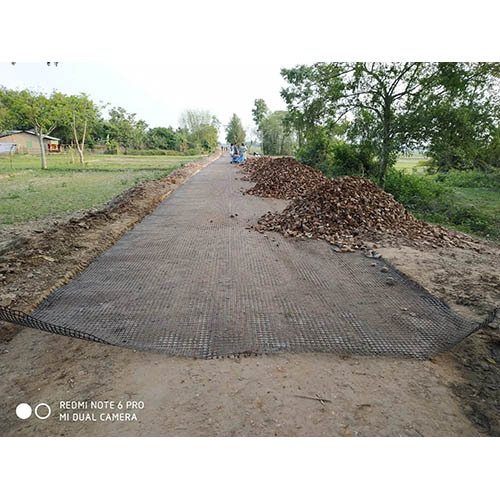Geogrid Textile For Construction - Size: 25-66 Mm